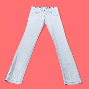 RARE E. C. Star 90’s Vintage Denim Light Blue Wash Jeans NEW